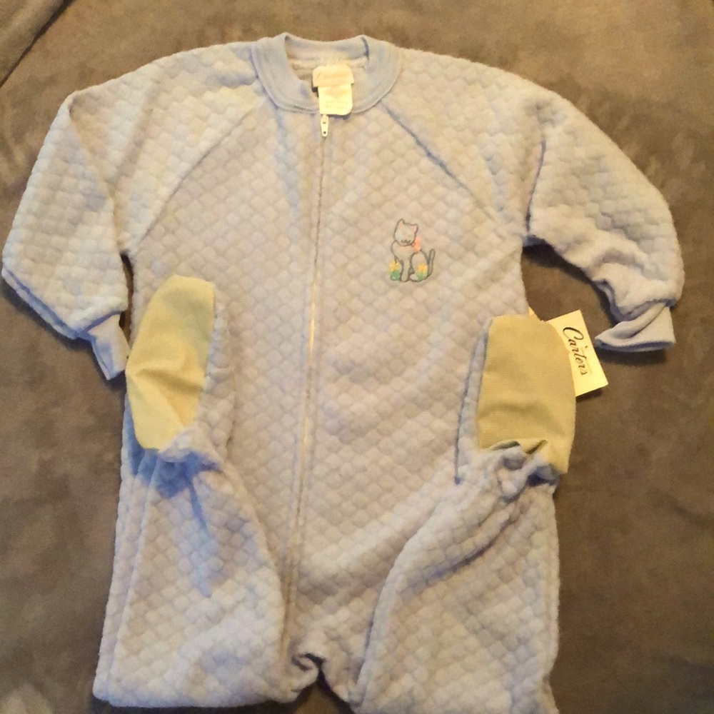 New Carter’s Blue Footed Pajamas